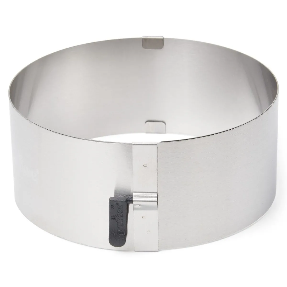 Hot Patisse Taartring Verstelbaar RVS Ø17-30x7(h)cm