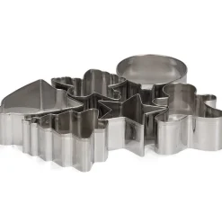 Clearance Patisse Uitstekers Kerst RVS 6-delig