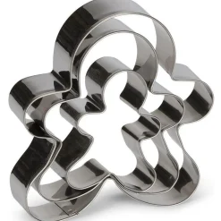 Online Patisse Uitstekers Speculaaspop/Gingerbread RVS 3-delig