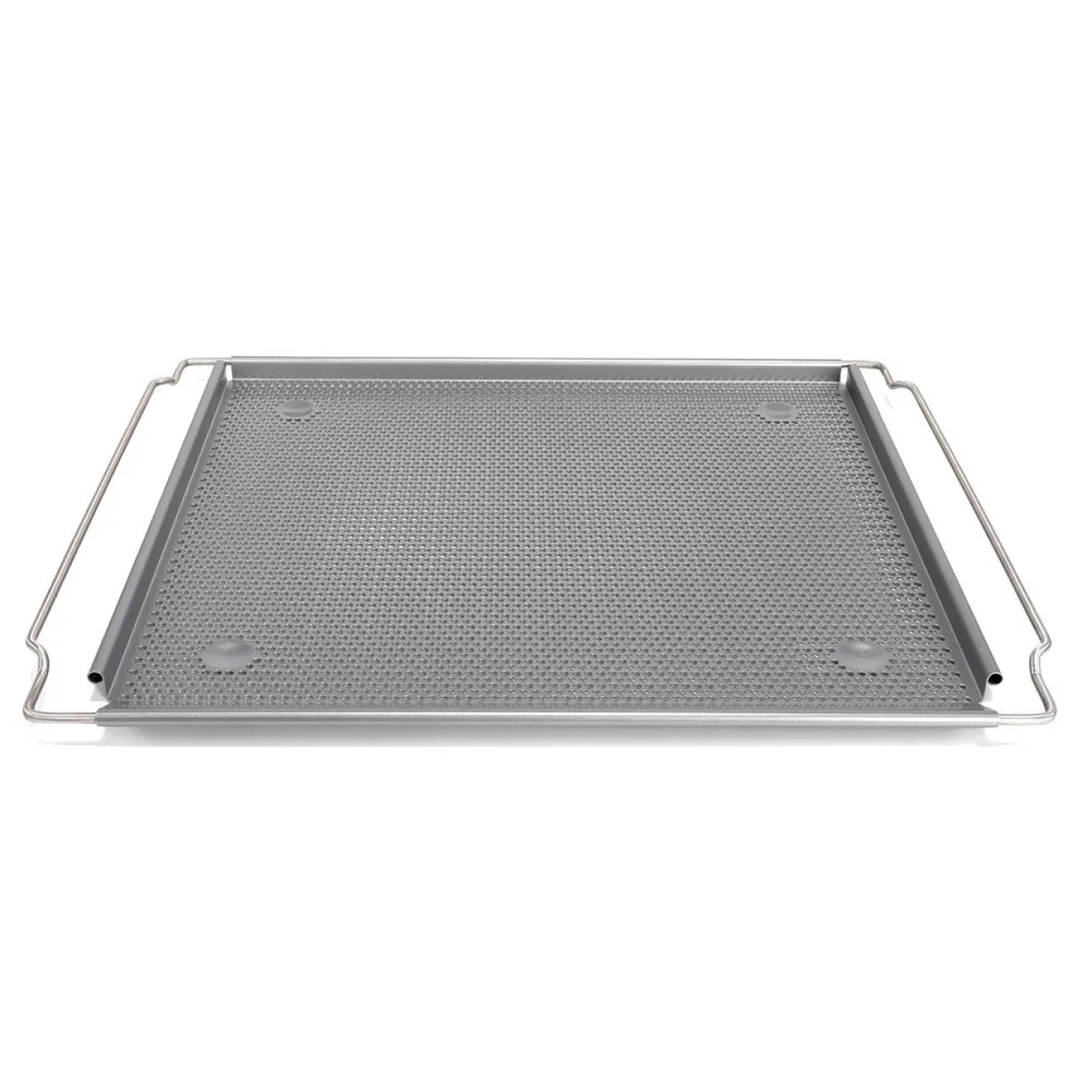 New Patisse Verstelbare Bakplaat Silver-Top Geperforeerd 38x35cm
