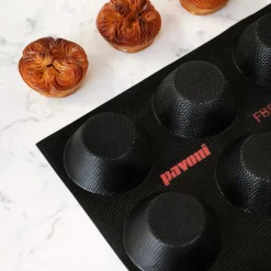 Sale Pavoni Fiberform Muffin Ø8x3,6cm (24) 60x40cm