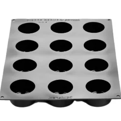 Outlet Pavoni Siliconen Vorm Aura Ø7x4cm (12) 40x30cm