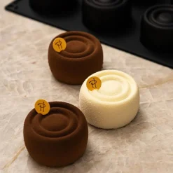 Outlet Pavoni Siliconen Vorm Aura Ø7x4cm (12) 40x30cm