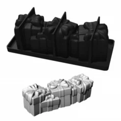 Best Pavoni Siliconen Vorm Cadeau 250x85x55mm