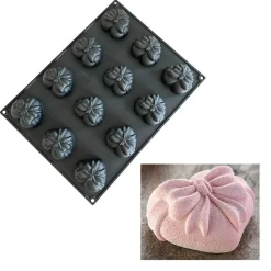 Online Pavoni Siliconen Vorm Cadeauhart 73x66mm (12) 40x30cm**