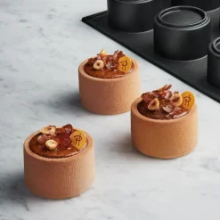 New Pavoni Siliconen Vorm Cylindra Ø65x45mm (12) 30x40cm