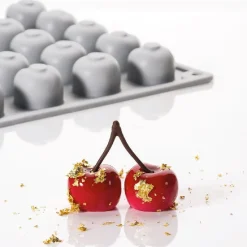 Best Pavoni Siliconen Vorm Kersen Ø26x12mm (35) 30x17,5cm