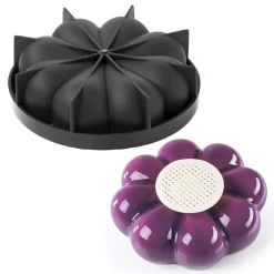 Clearance Pavoni Siliconen Vorm Kleine Bloem Ø145x43mm**