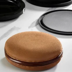 Sale Pavoni Siliconen Vorm Macaron Cake Ø18x6cm Set/3