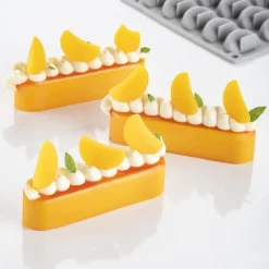 Outlet Pavoni Siliconen Vorm Mandarijn 38 x22mm (30) 30x17,5cm