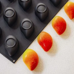 Online Pavoni Siliconen Vorm Mango 90x58mm (12) 30x40cm