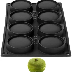 Discount Pavoni Siliconen Vorm Mono Macaron Ø7x3,5cm (8) Set/2