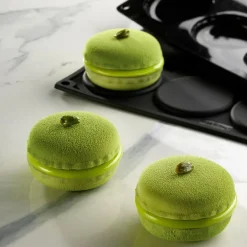 Discount Pavoni Siliconen Vorm Mono Macaron Ø7x3,5cm (8) Set/2