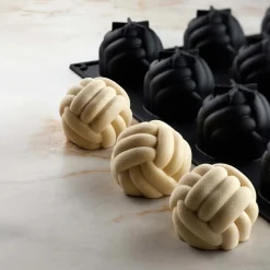 Hot Pavoni Siliconen Vorm Nodo Ø65mm (12) 40x30cm