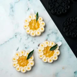 Online Pavoni Siliconen Vorm Ondulation 80x30mm (12) 40x30cm