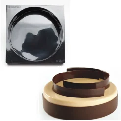 Hot Pavoni Siliconen Vorm Rond Ø180x45mm**