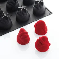 Discount Pavoni Siliconen Vorm Santa (Haasnoot) 60x72mm (12) 30x40cm