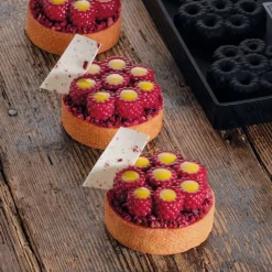 Best Pavoni Siliconen Vorm Top-Frambozen Mini (8) Ø62mm