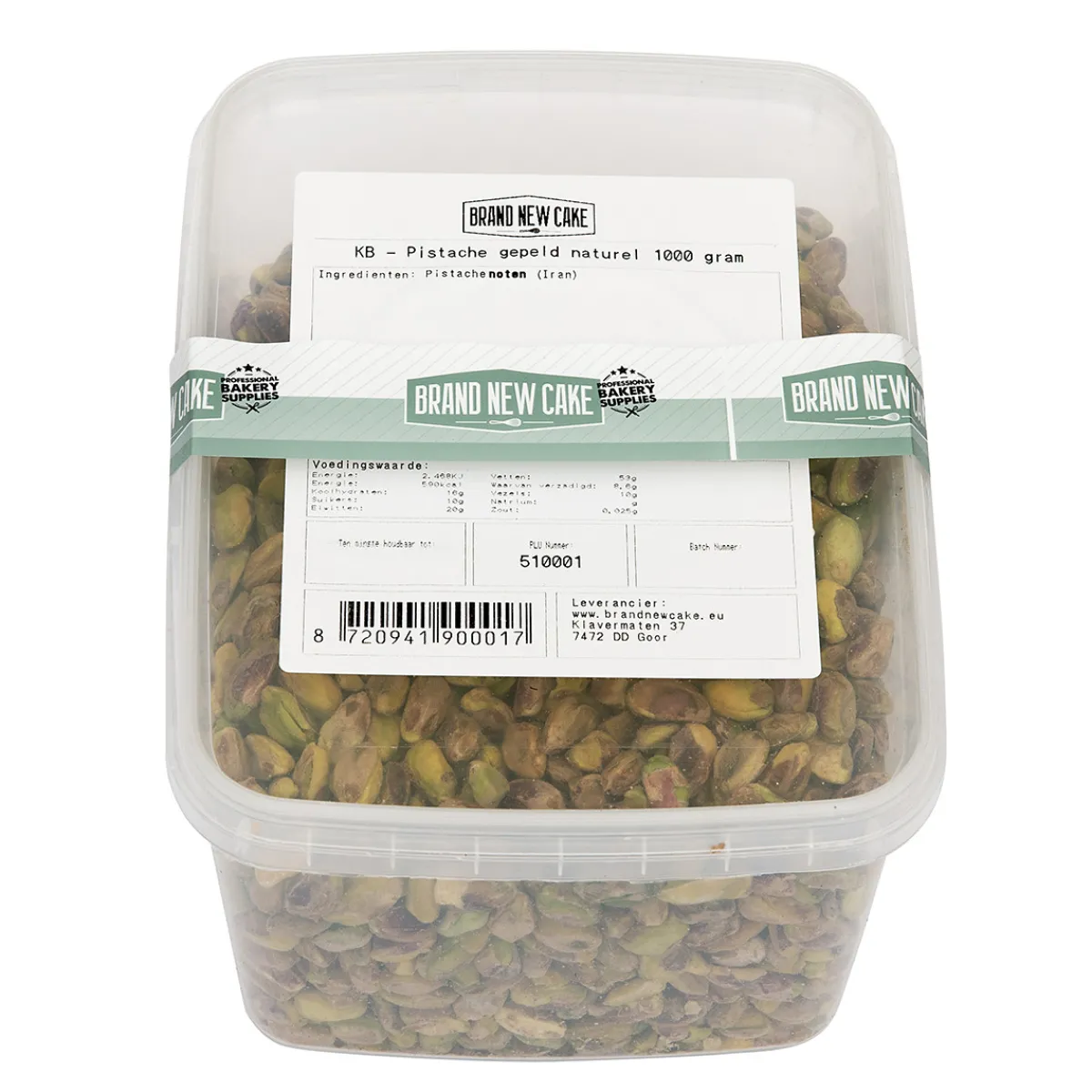 New BrandNewCake Pistachenoten 1kg