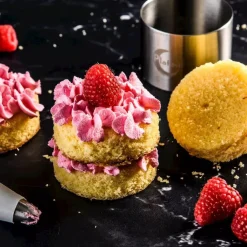 Hot Plate-it Garneerringen met Pusher Set/4