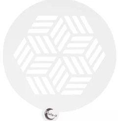 Online Plate-it Stencil Hexagon Set/6