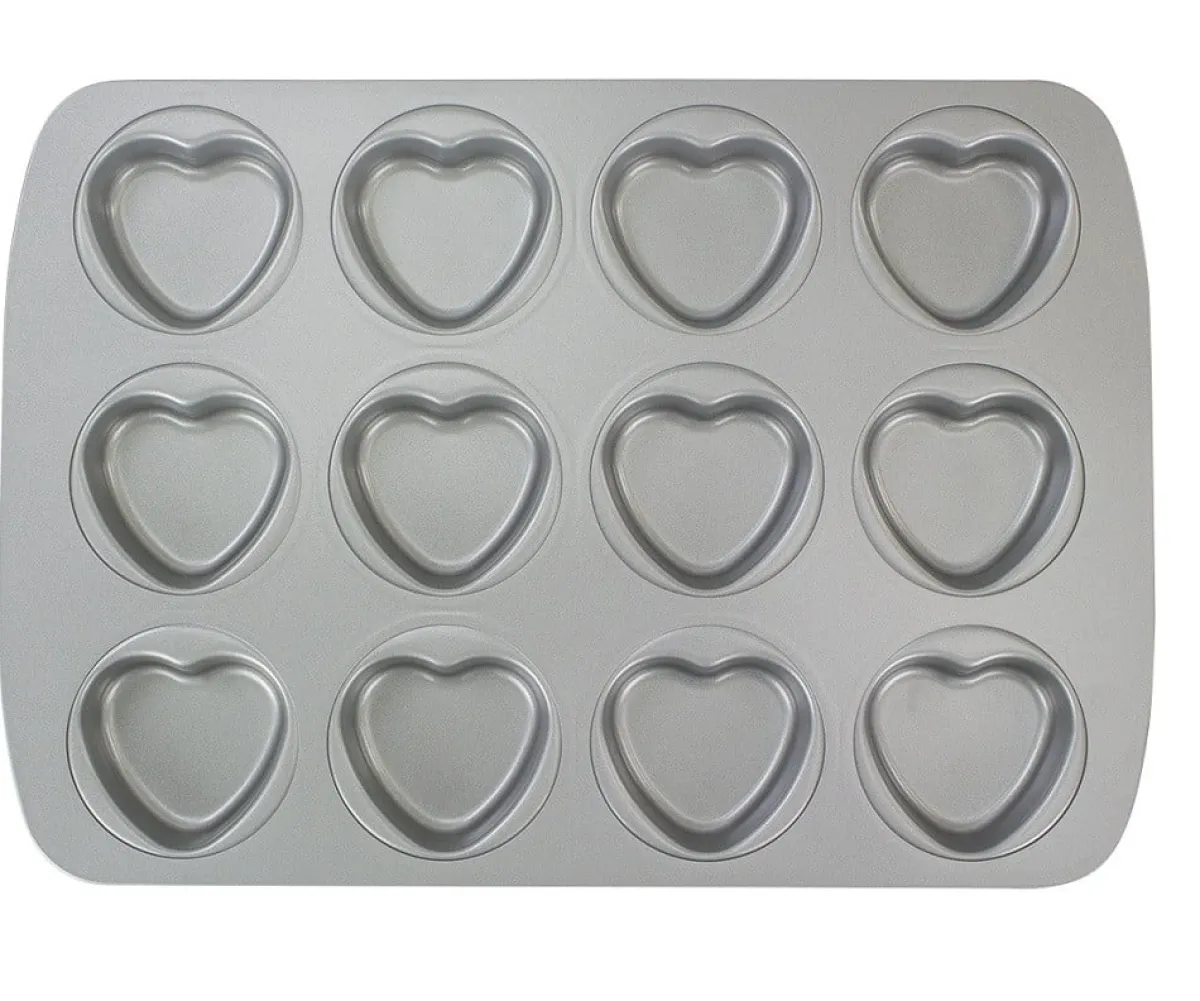 Discount PME Bakvorm Hartjes 12 stuks