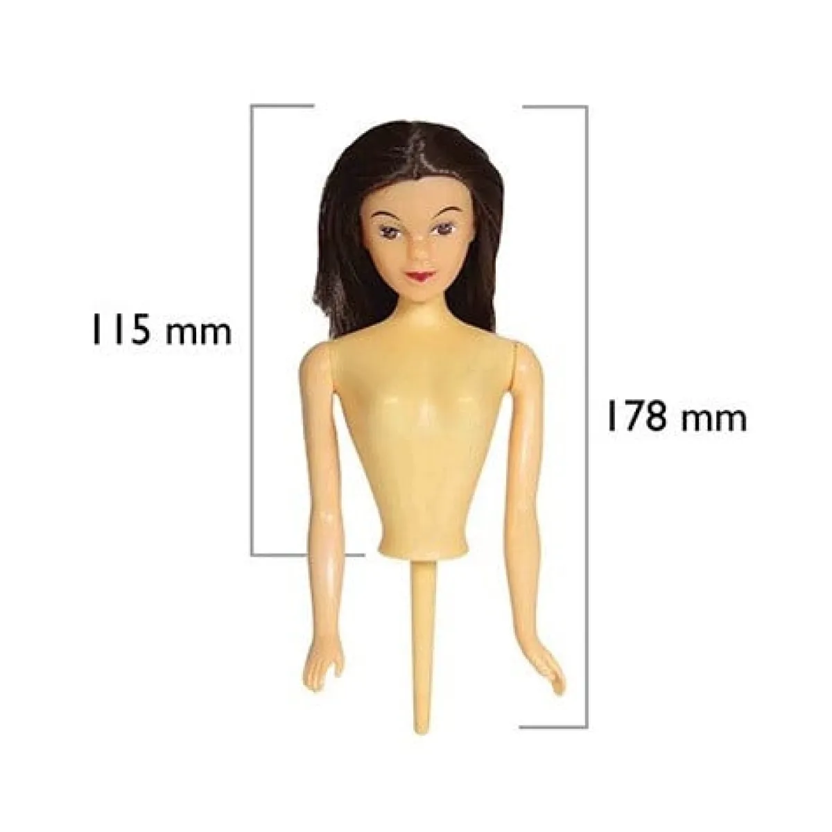 Online PME Barbie Doll Pick (Pin Popje) Brunette