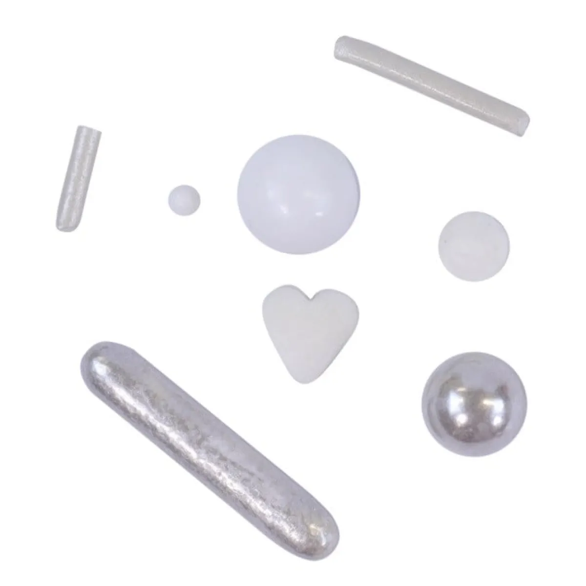 New PME Bruiloft Wit Sprinkle Mix (Out of the Box) 60g