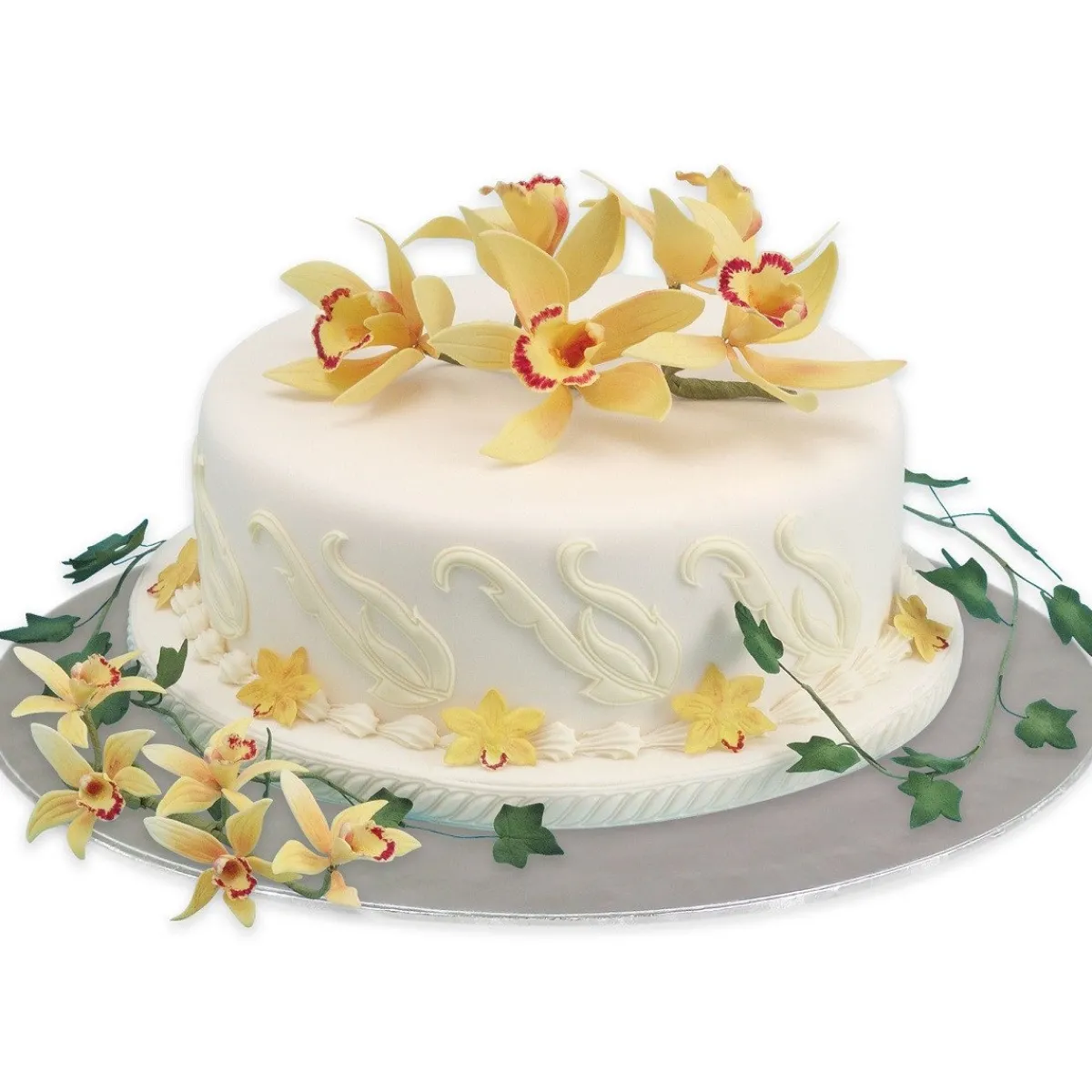 Sale PME Cakeboard Zilver Rond Ø27,5cm