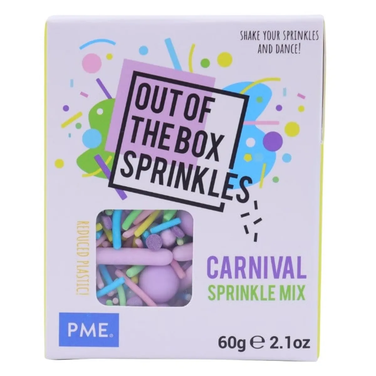 Hot PME Carnaval Sprinkle Mix (Out of the Box) 60g