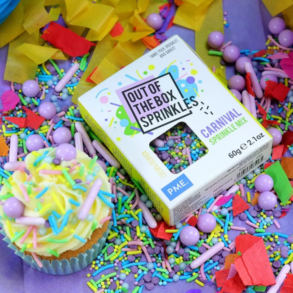 Hot PME Carnaval Sprinkle Mix (Out of the Box) 60g