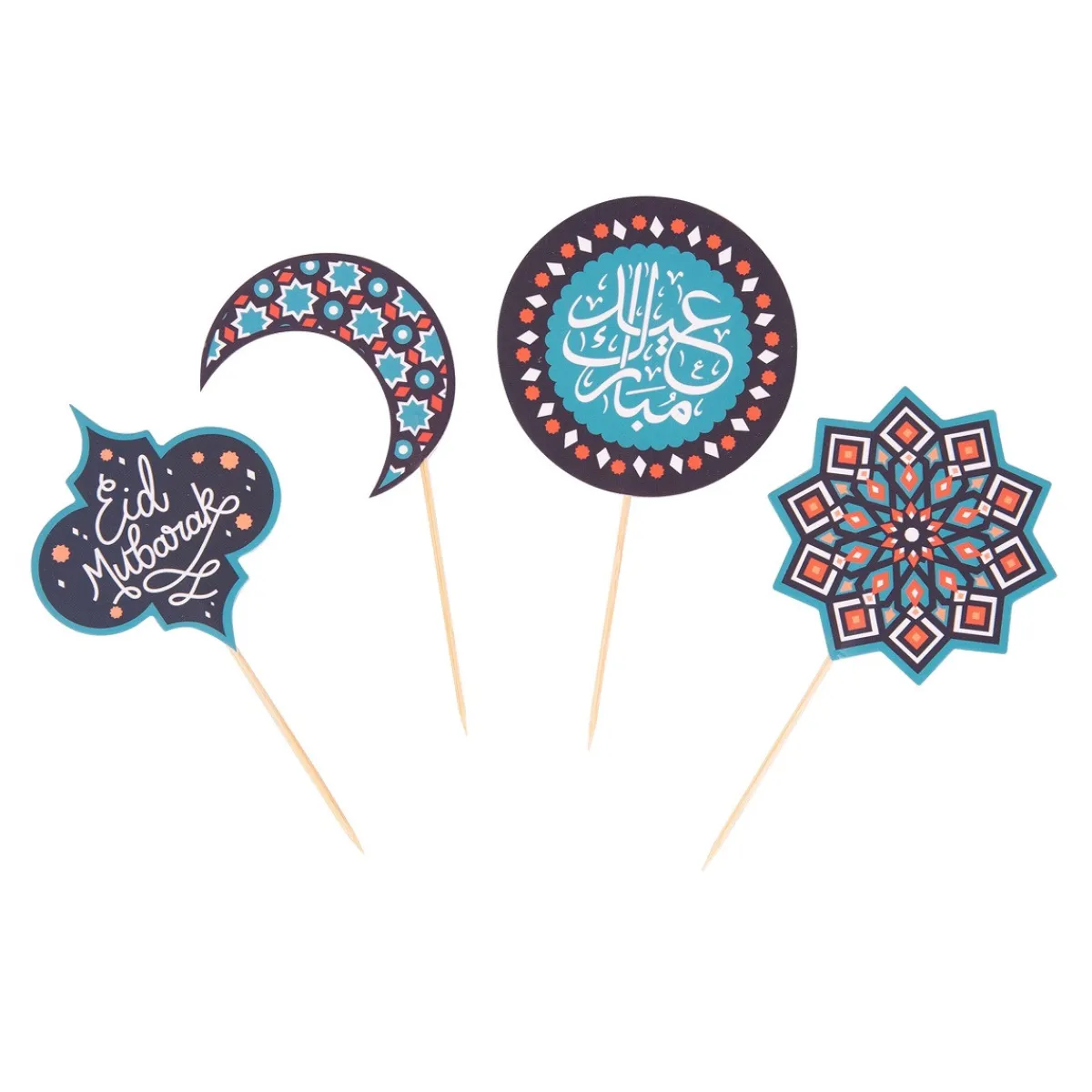 Outlet PME Cupcake Set Eid Mubarak 24st.**