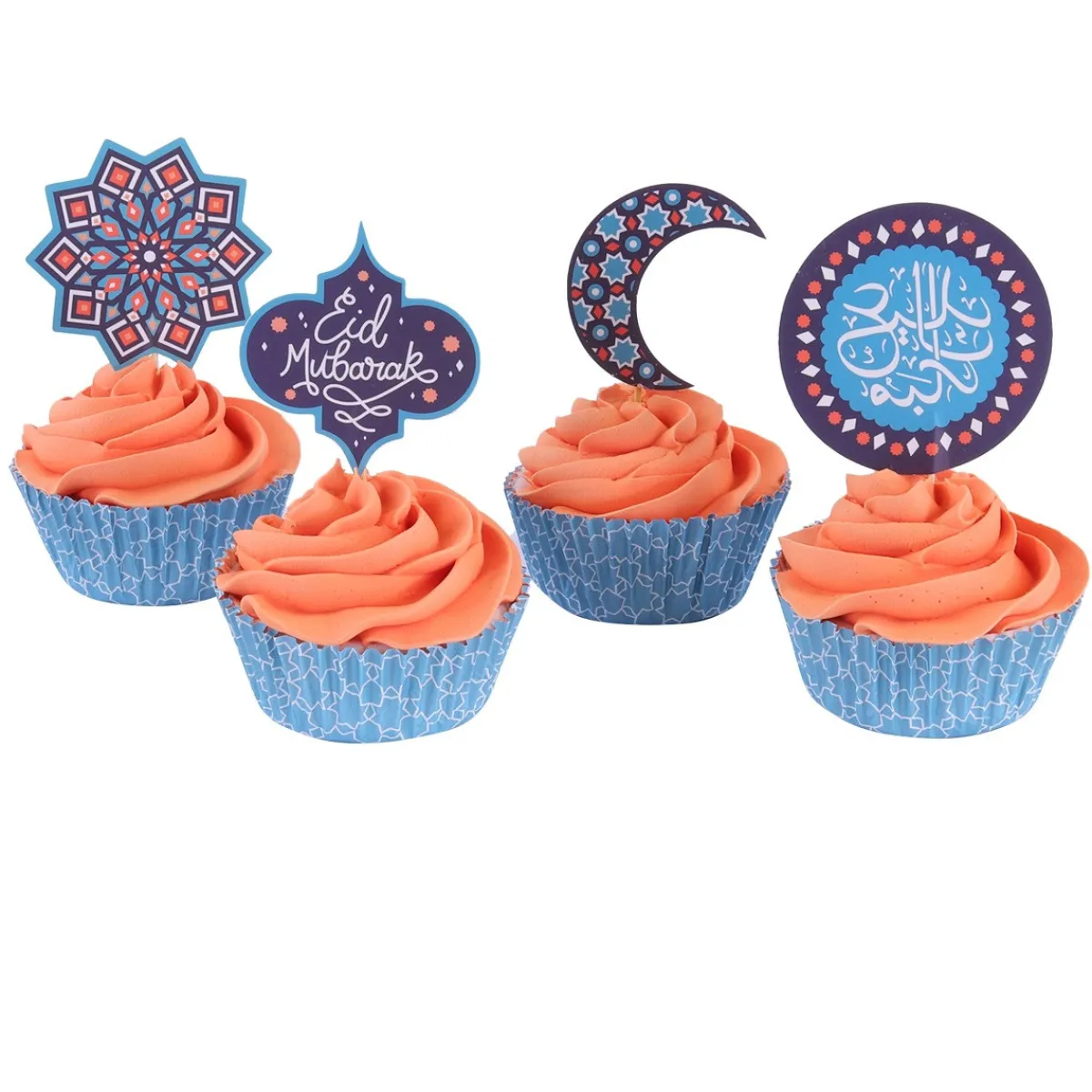 Outlet PME Cupcake Set Eid Mubarak 24st.**
