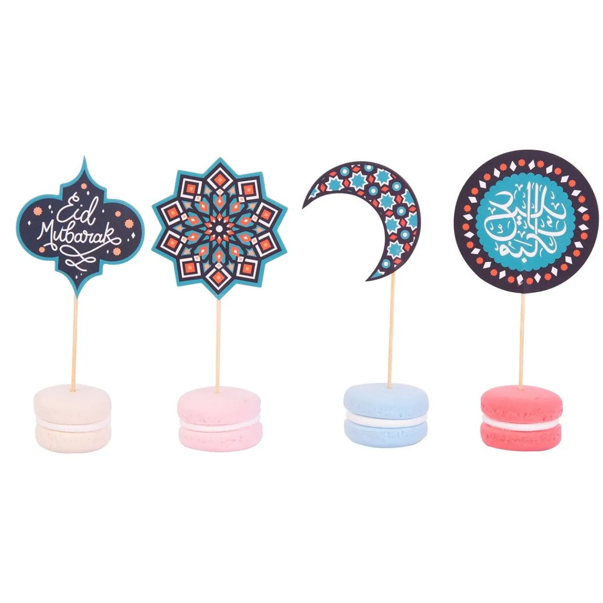 Outlet PME Cupcake Set Eid Mubarak 24st.**