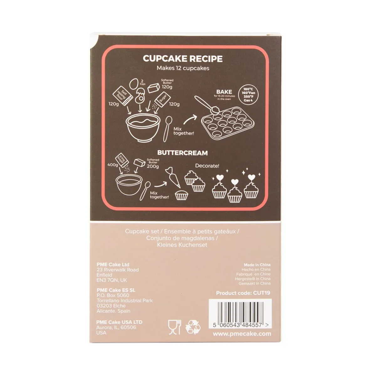 Discount PME Cupcake Set Gingerbread Village Christmas 24st.**