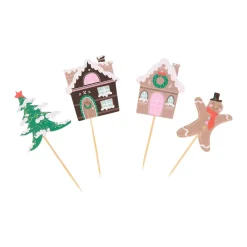 Discount PME Cupcake Set Gingerbread Village Christmas 24st.**