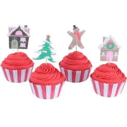 Discount PME Cupcake Set Gingerbread Village Christmas 24st.**