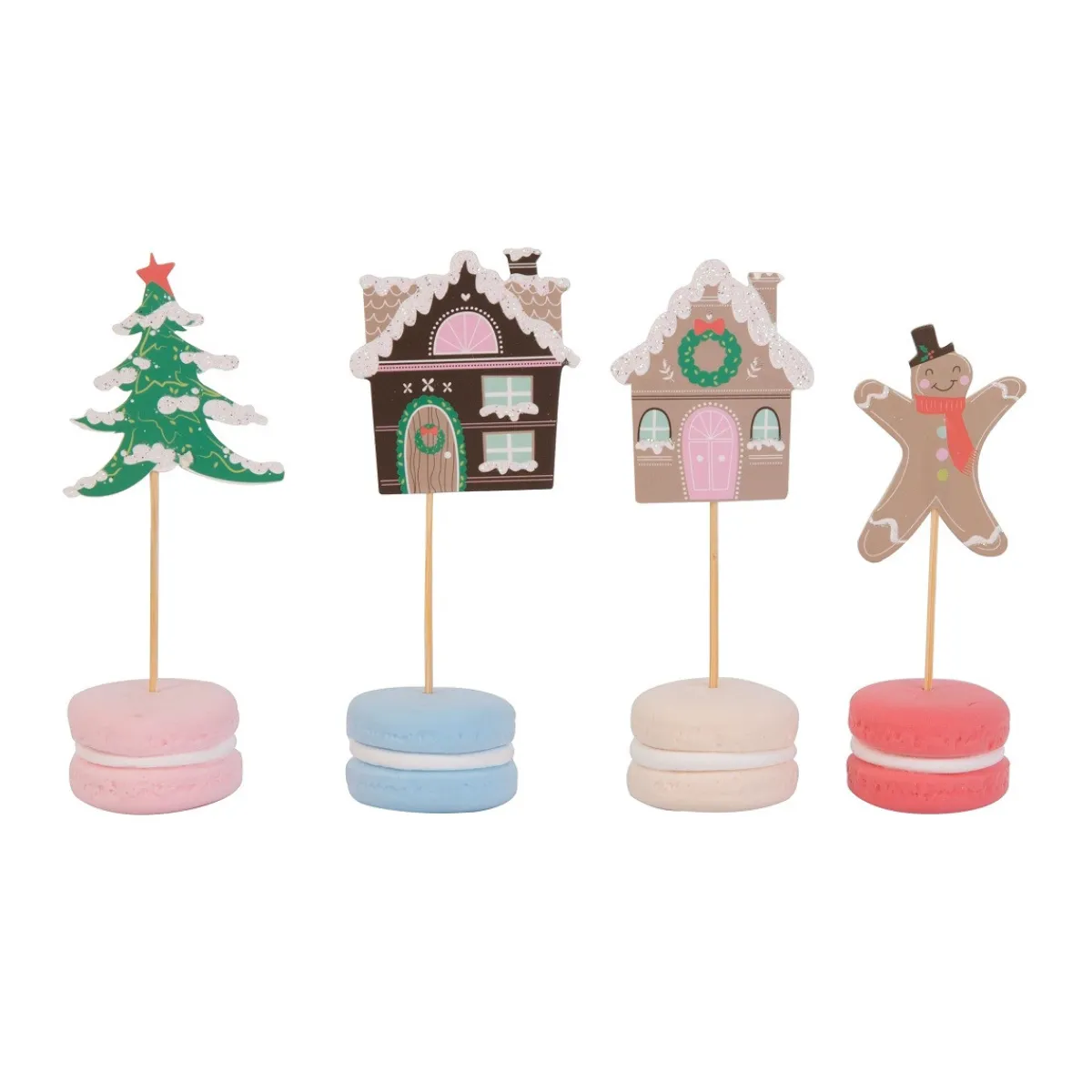Discount PME Cupcake Set Gingerbread Village Christmas 24st.**