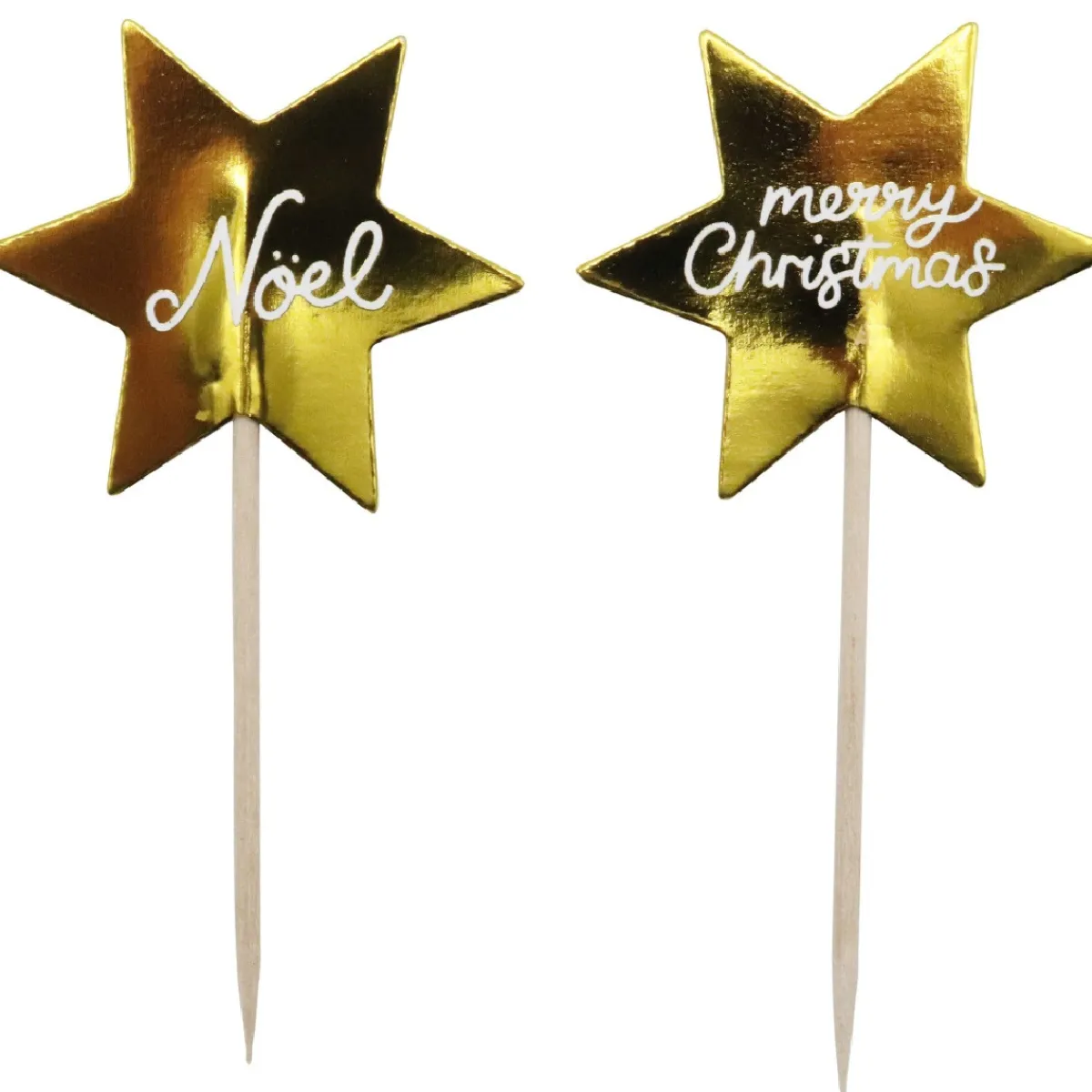 Clearance PME Cupcake Set Gouden Sterren 24st.