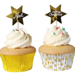 Clearance PME Cupcake Set Gouden Sterren 24st.