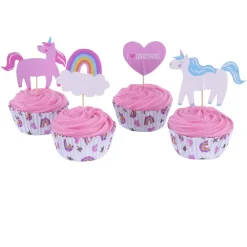 Discount PME Cupcake Set I Love Unicorns 24st.