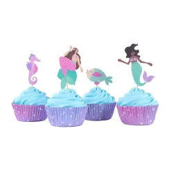 Outlet PME Cupcake Set Mermaid 24st.