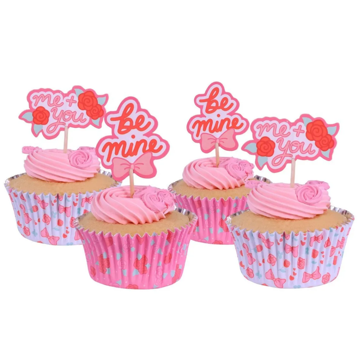 PME Cupcake Set Mijn Valentijn 24st.