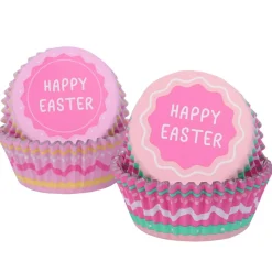 Sale PME Cupcake Vormpjes Happy Easter Ø52mm 60st.**