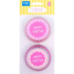 Sale PME Cupcake Vormpjes Happy Easter Ø52mm 60st.**