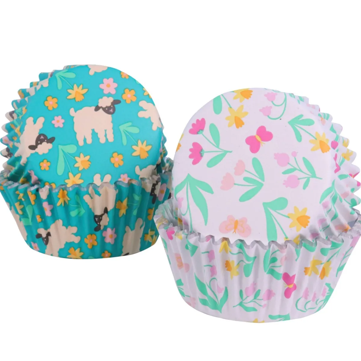 Best PME Cupcake Vormpjes Lenteweide Ø52mm 60st.