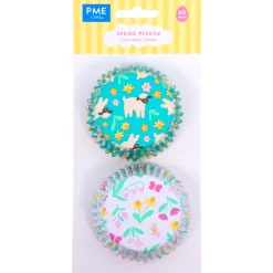 Best PME Cupcake Vormpjes Lenteweide Ø52mm 60st.