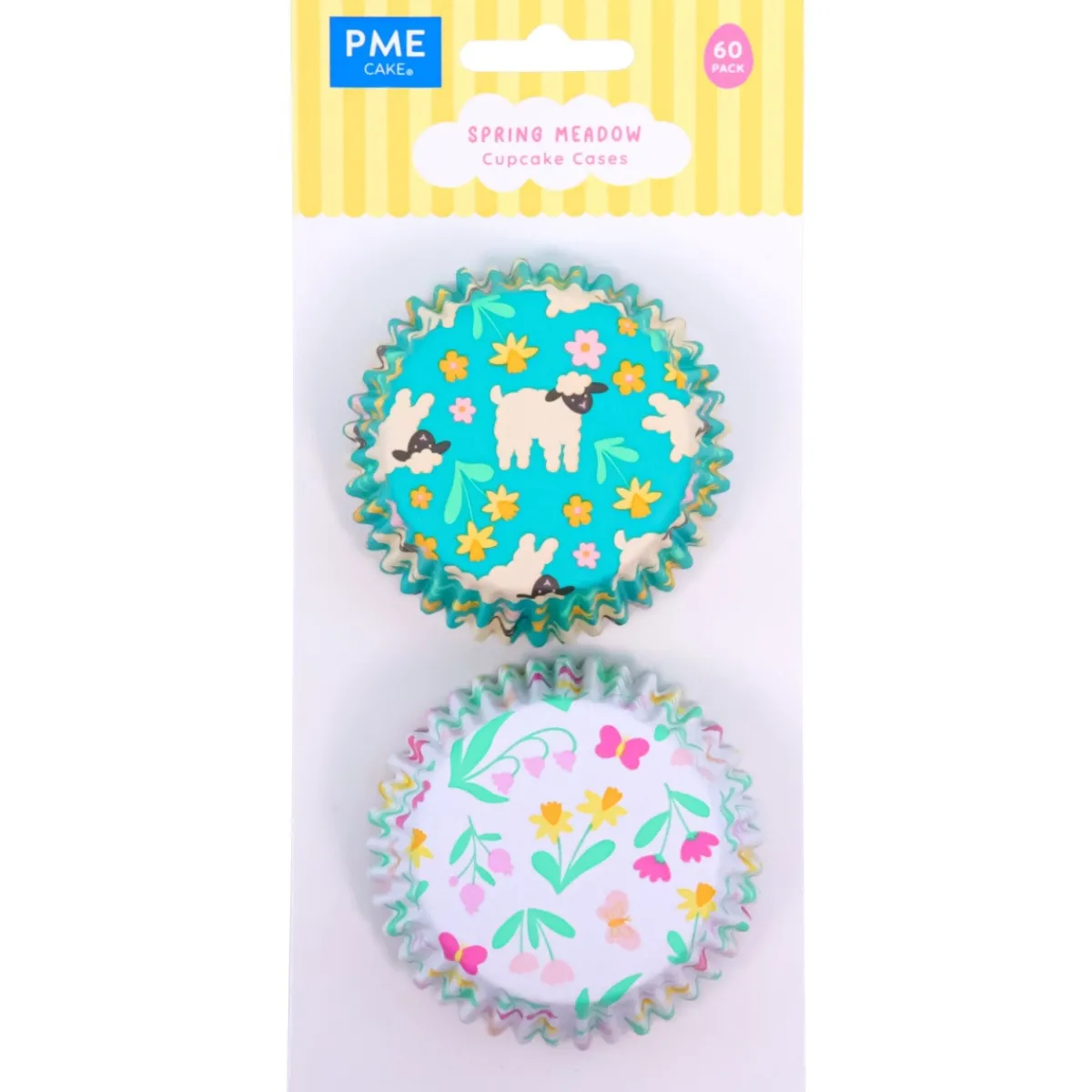 Best PME Cupcake Vormpjes Lenteweide Ø52mm 60st.
