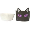 Sale PME Halloween Cupcake Vormpjes Zwarte Kat Ø45mm 12st.