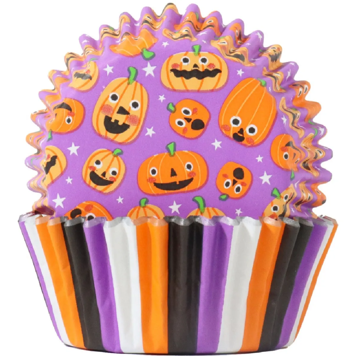 Best PME Halloween Cupcake Vormpjes Pompoenfeest Ø52mm 60st.